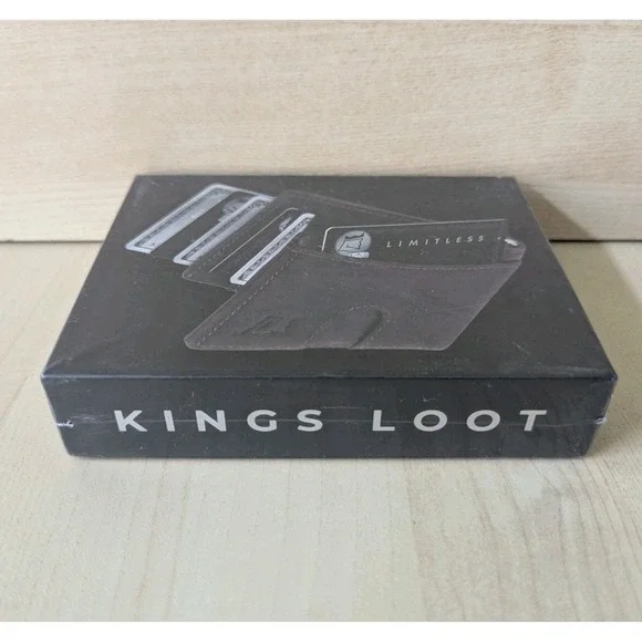 NWT Kings Loot Hybrid Limitless Leather Wallet - Picture 1 of 6
